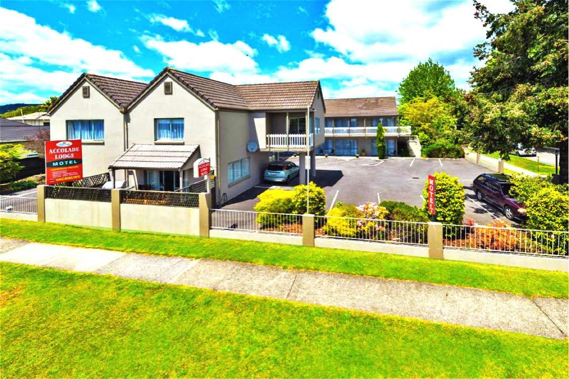 Accolade Lodge Motel Rotorua Buitenkant foto
