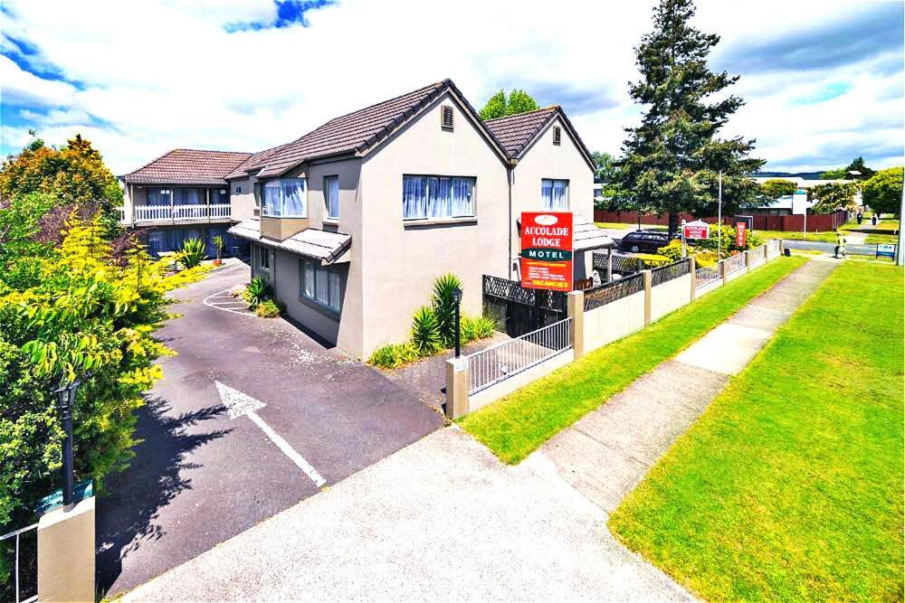 Accolade Lodge Motel Rotorua Buitenkant foto